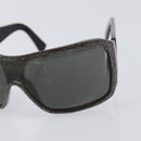 LOUIS VUITTON Sunglasses Plastic Green Silver Z0210E LV Auth bs37788-7