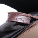 LOEWE Shoulder Bag Canvas White Silver Auth bs37789A-26