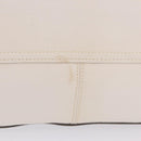 LOEWE Shoulder Bag Canvas White Silver Auth bs37789A-4