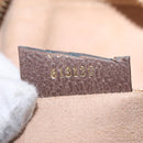 GUCCI x Disney MicroGG Mickey Mouse Shoulder Bag PVC Beige Gold Auth bs37790-23