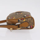 GUCCI x Disney MicroGG Mickey Mouse Shoulder Bag PVC Beige Gold Auth bs37790-5