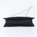 Christian Dior Shoulder Bag Nylon Black Gold Tone Auth bs37802-10