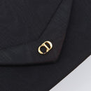 Christian Dior Shoulder Bag Nylon Black Gold Tone Auth bs37802-15