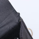 Christian Dior Shoulder Bag Nylon Black Gold Tone Auth bs37802-18