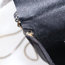 Christian Dior Shoulder Bag Nylon Black Gold Tone Auth bs37802-19
