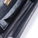 Christian Dior Shoulder Bag Nylon Black Gold Tone Auth bs37802-21