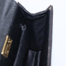 Christian Dior Shoulder Bag Nylon Black Gold Tone Auth bs37802-22