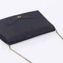 Christian Dior Shoulder Bag Nylon Black Gold Tone Auth bs37802-6