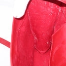 Christian Dior Shoulder Bag Leather Red Gold Tone Auth bs37803-24