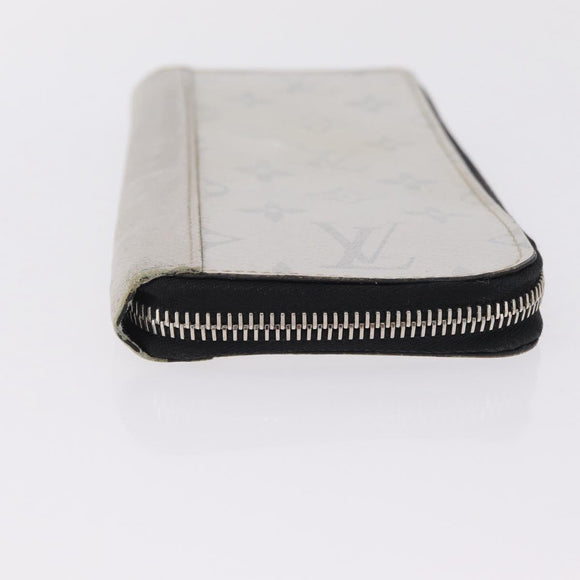 LOUIS VUITTON Taigarama Damier Graphite Zippy Wallet Vertical 2 Set Auth bs37804