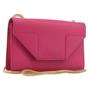 Saint Laurent Betty Chain Shoulder Bag Leather Pink Gold 314516 Auth bs37805V-1