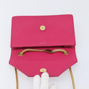 Saint Laurent Betty Chain Shoulder Bag Leather Pink Gold 314516 Auth bs37805V-18