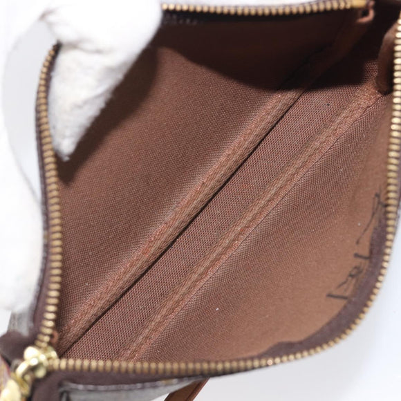 LOUIS VUITTON Monogram Mini Pochette Accessoires Pouch M58009 LV Auth bs37809