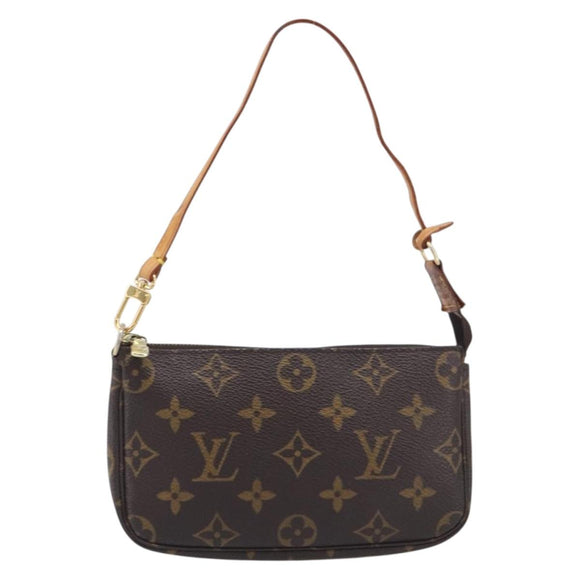 LOUIS VUITTON Monogram Mini Pochette Accessoires Pouch M58009 LV Auth bs37809