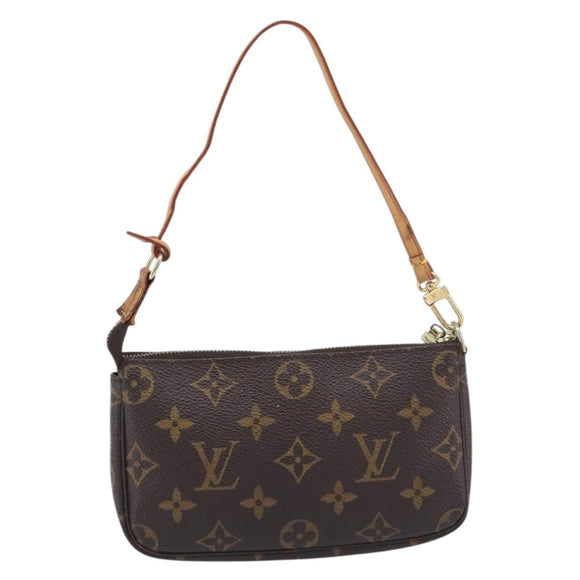 LOUIS VUITTON Monogram Mini Pochette Accessoires Pouch M58009 LV Auth bs37809