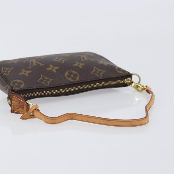 LOUIS VUITTON Monogram Mini Pochette Accessoires Pouch M58009 LV Auth bs37809