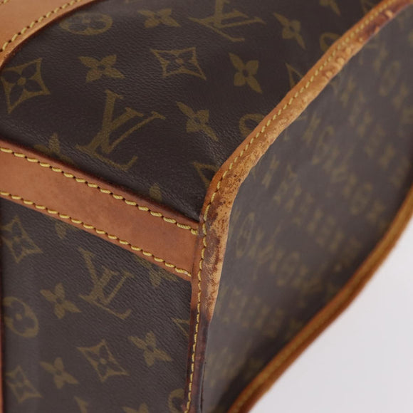 LOUIS VUITTON Monogram Sac Chasseur 40 Pet Carry M41924 LV Auth bs37811