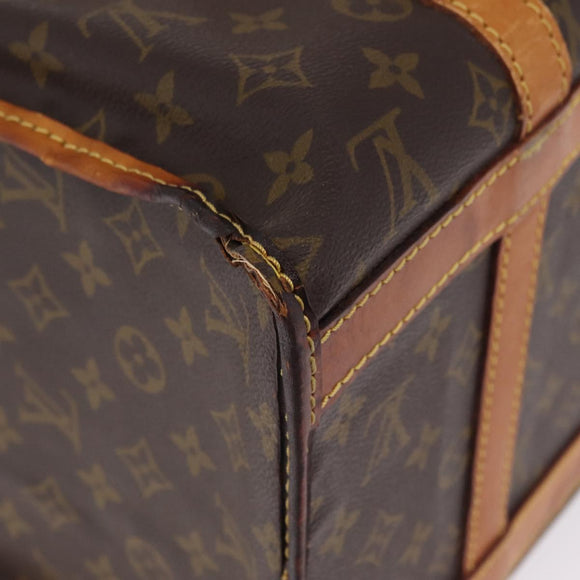 LOUIS VUITTON Monogram Sac Chasseur 40 Pet Carry M41924 LV Auth bs37811