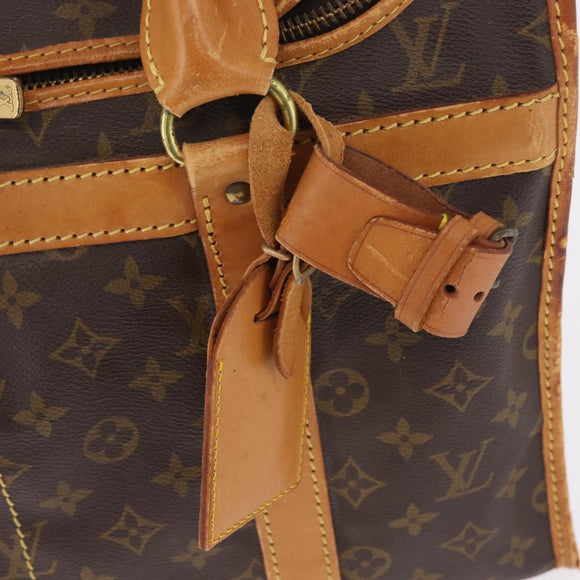 LOUIS VUITTON Monogram Sac Chasseur 40 Pet Carry M41924 LV Auth bs37811