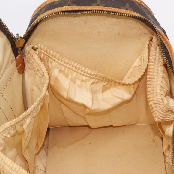 LOUIS VUITTON Monogram Sac Chasseur 40 Pet Carry M41924 LV Auth bs37811