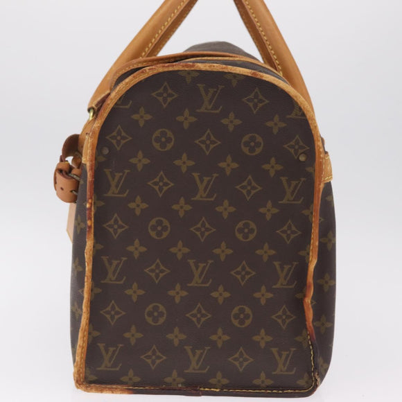 LOUIS VUITTON Monogram Sac Chasseur 40 Pet Carry M41924 LV Auth bs37811