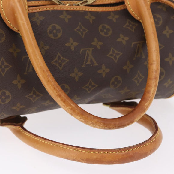 LOUIS VUITTON Monogram Sac Chasseur 40 Pet Carry M41924 LV Auth bs37811