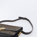 CELINE Chloe C Saluki Shoulder Bag Leather Canvas 2 Set Orange Auth bs37817-6