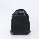 Stella McCartney Backpack Shoulder Bag Nylon Leather 2 Set Black Auth bs37819-14