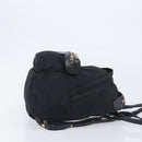 Stella McCartney Backpack Shoulder Bag Nylon Leather 2 Set Black Auth bs37819-15