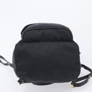 Stella McCartney Backpack Shoulder Bag Nylon Leather 2 Set Black Auth bs37819-21