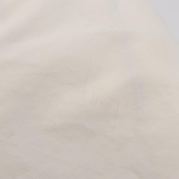 CHANEL Camelia Skirt Nylon White Blue CC Auth bs37820V