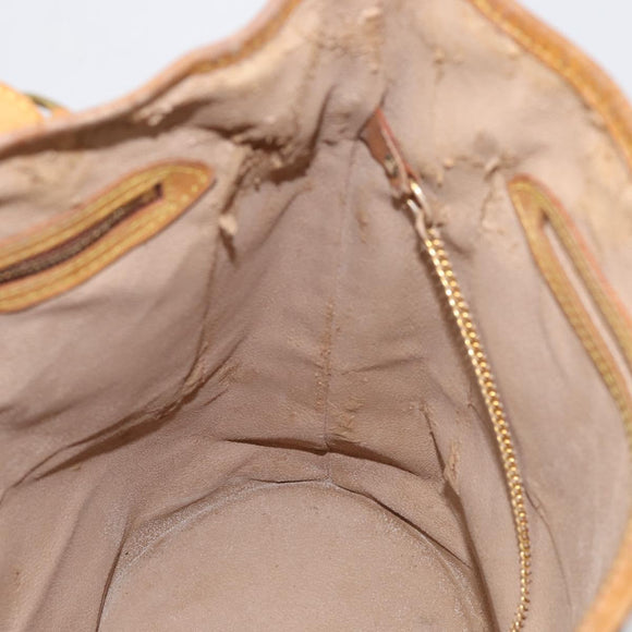 LOUIS VUITTON Monogram Bucket GM Shoulder Bag M42236 LV Auth bs37821