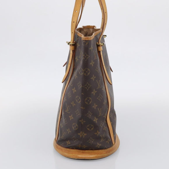 LOUIS VUITTON Monogram Bucket GM Shoulder Bag M42236 LV Auth bs37821