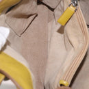 Bottega Veneta INTRECCIATO Hand Bag Leather Yellow Auth bs37824-19