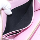 VERSACE Medusa Long Wallet Leather Pink Gold Tone Auth bs37826-15