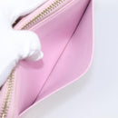 VERSACE Medusa Long Wallet Leather Pink Gold Tone Auth bs37826-22