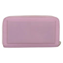 VERSACE Medusa Long Wallet Leather Pink Gold Tone Auth bs37826-3