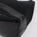 Saint Laurent Tote Bag Canvas Black Gold Tone Auth bs37831-12
