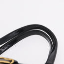 Saint Laurent Tote Bag Canvas Black Gold Tone Auth bs37831-8