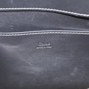 Chloe Woody Hand Bag Raffia 2way Beige Gold Tone Auth bs37833A-17