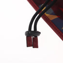 Valentino Backpack Nylon Blue Red Auth bs37834A-23