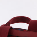 Valentino Backpack Nylon Blue Red Auth bs37834A-8