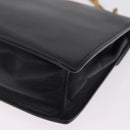 Saint Laurent Betty Chain Shoulder Bag Leather Black Gold 314515 Auth bs37835-13