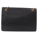Saint Laurent Betty Chain Shoulder Bag Leather Black Gold 314515 Auth bs37835-3