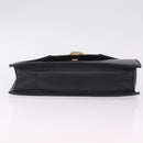 Saint Laurent Betty Chain Shoulder Bag Leather Black Gold 314515 Auth bs37835-9