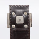 FENDI Zucca Canvas Tote Bag Black Silver Auth bs37842-15