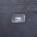 FENDI Monster Backpack Nylon Black Silver 7VZ012 Auth bs37844-19