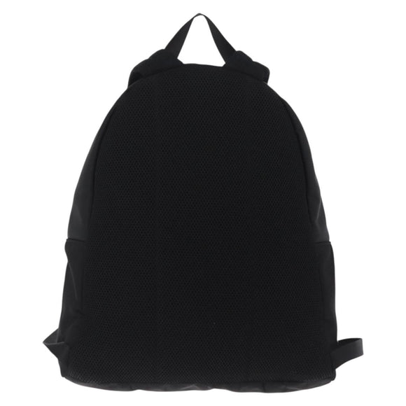 FENDI Monster Backpack Nylon Black Silver 7VZ012 Auth bs37844