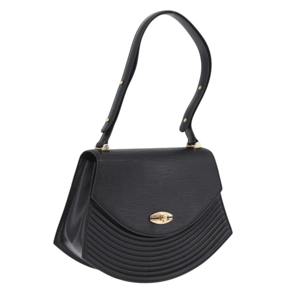 LOUIS VUITTON Epi Tilsitt Hand Bag Black M52482 LV Auth bs37847