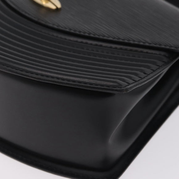 LOUIS VUITTON Epi Tilsitt Hand Bag Black M52482 LV Auth bs37847